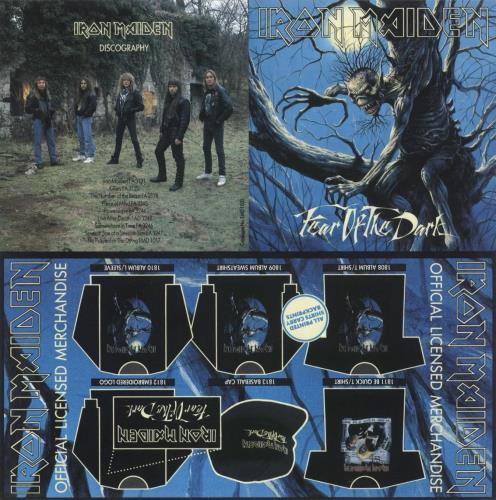 IRON MAIDEN Fear of the Dark サイン入り Iron Maiden - Fear of the Dark - LP Vinyl Record Album New